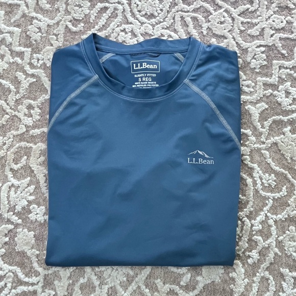 L.L. Bean Men’s Swift River Cooling Rash Guard Top - Picture 12 of 14
